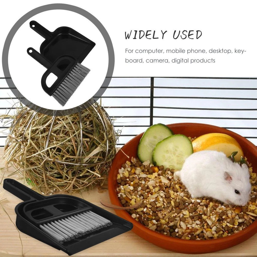 Broom Dustpan Set Portable Mini Broom And Small Cleaning Brush-