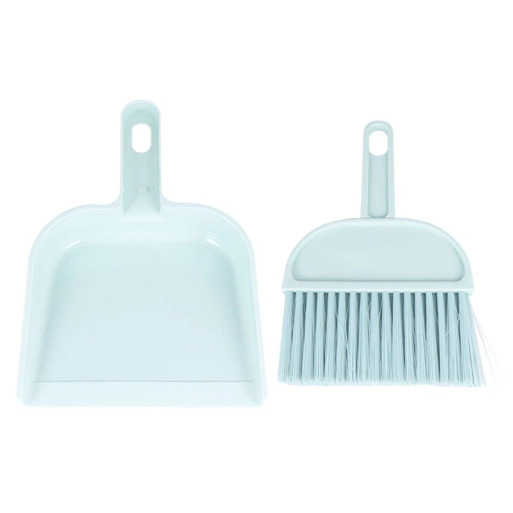 2 Sets Mini Dustpan Broom Small Animal Cage Cleaner Pet Cleaning Supplies