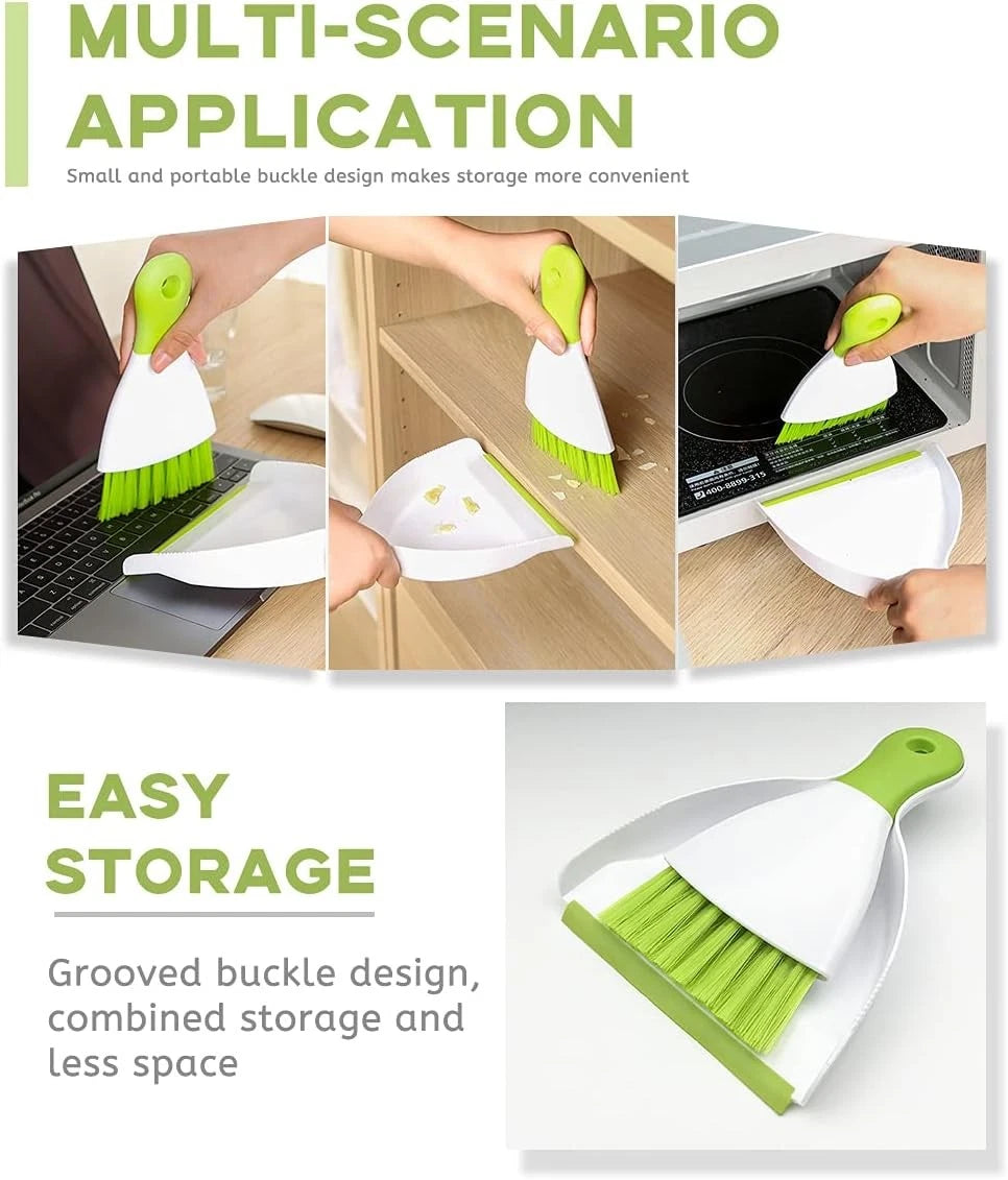 Dust pan Broom Brush Dustpan - Small Broom and Dustpan Set
