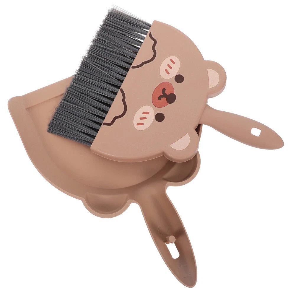 Desktop Cleaning Brush Set Handheld Small Broom with Dustpan Multifunctional