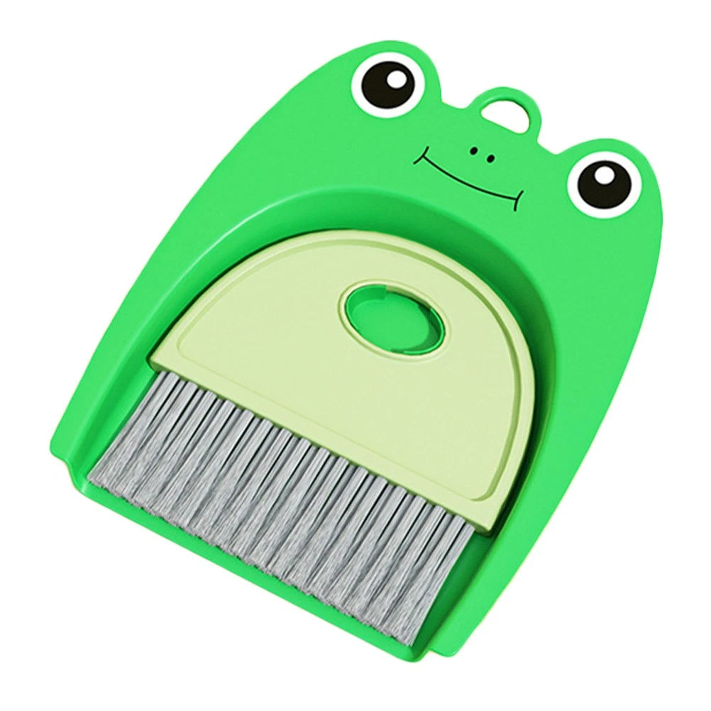 Small Broom Set Pupils Child Brush and Pan Desktop Mini Cleaning