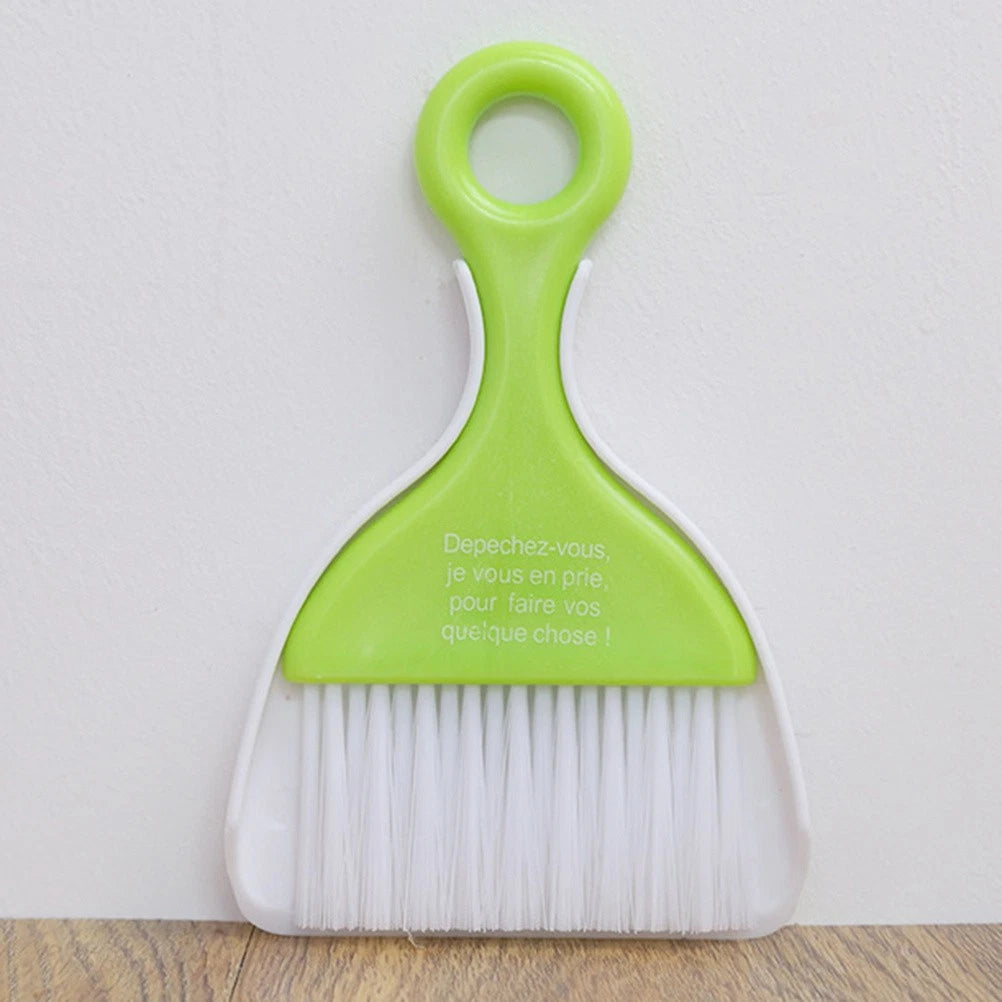 2 Sets Dust Removal Broom Keyboard Cleaner Child Cleaning Dustpan