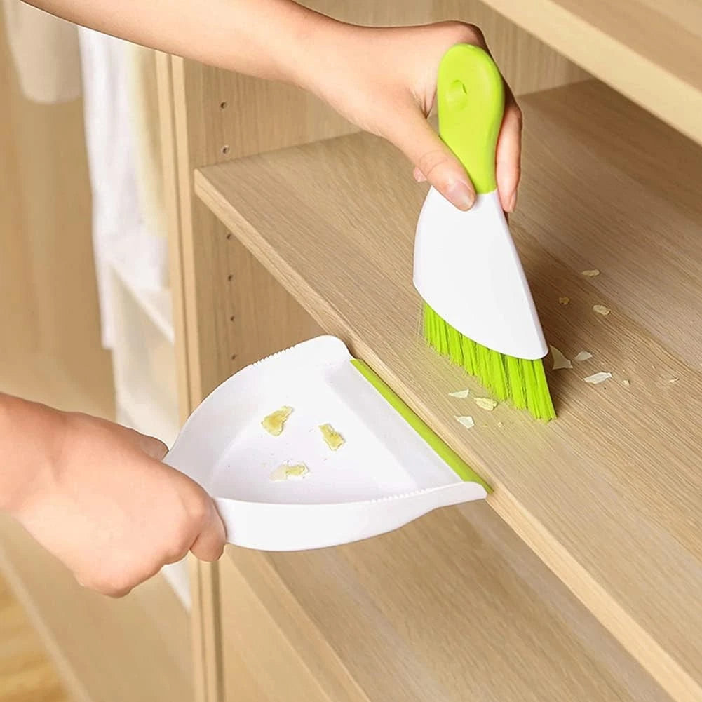 Dust pan Broom Brush Dustpan - Small Broom and Dustpan Set