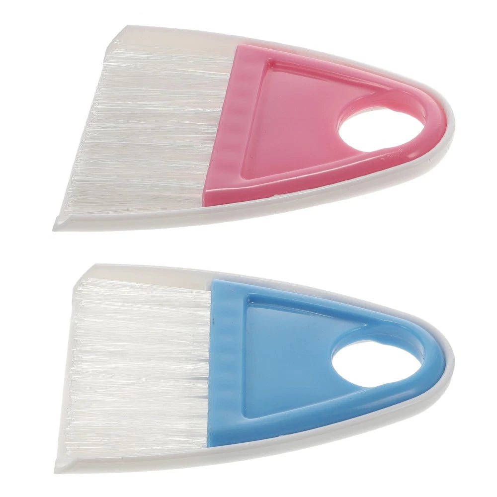 2 Sets Cleaning and Sweeping Child Desktop Mini Broom Small Brooms for Indoor