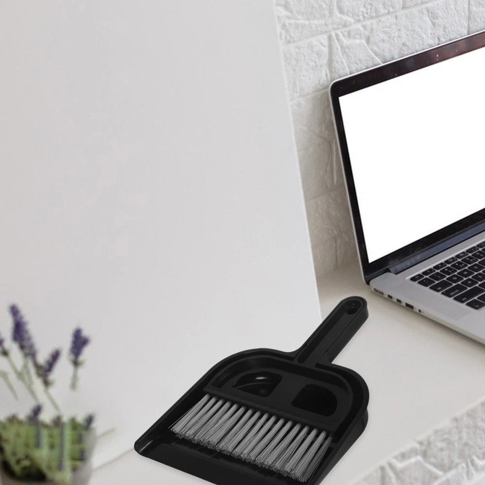 Broom Dustpan Set Portable Mini Broom And Small Cleaning Brush-