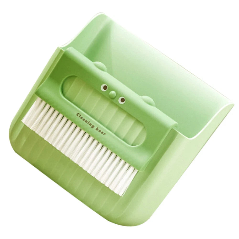 2 Pack Cleaning Broom Set Dustpan with Brush Convenient Mini And