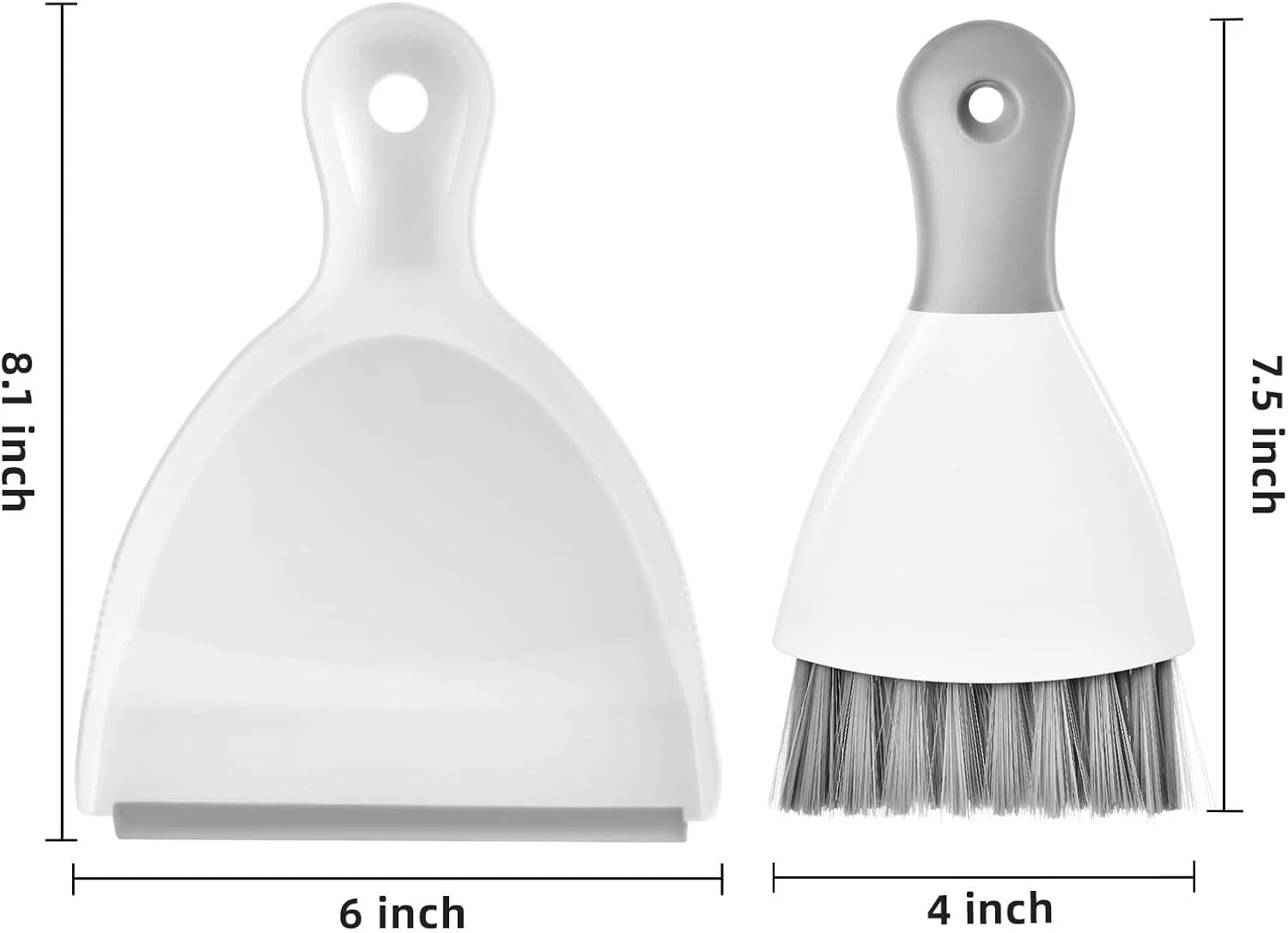 Mini Hand Broom and Dustpan Set, Small Dustpan and Brush Set