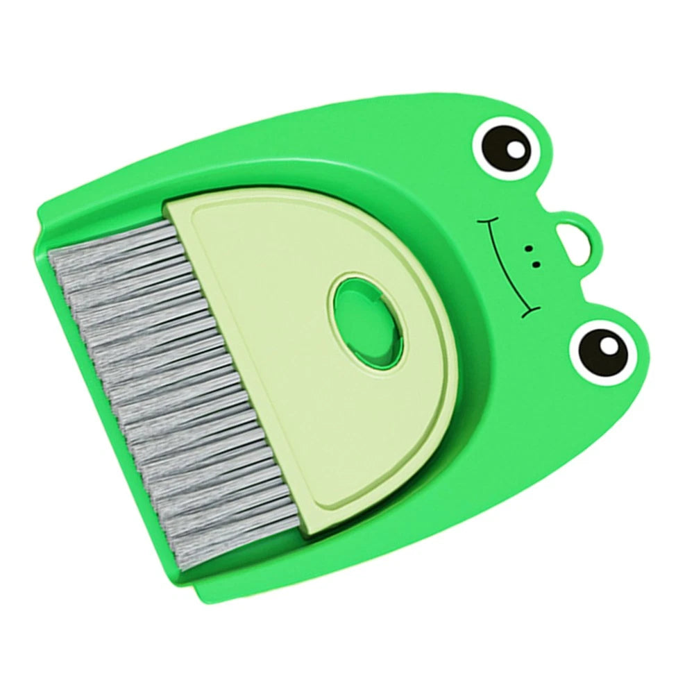 Small Broom Set Child Pupils Desktop Brush Dustpan and Compact Cleaning Tools