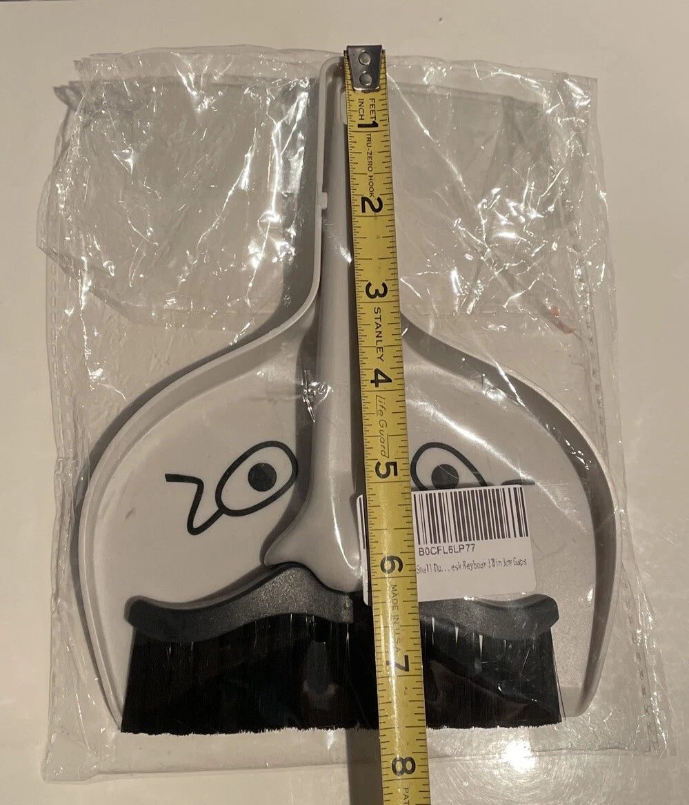 Design Dustache Small Dustpan and Brush Set Mini Dustpan and Mini Hand Broom