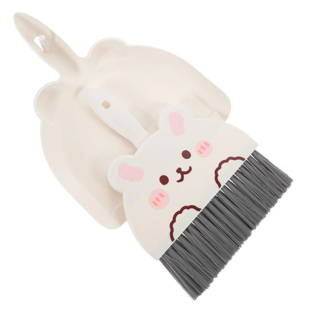 Mini Broom Set Travel Child Desktop Cleaning Supplies for Housekeeping