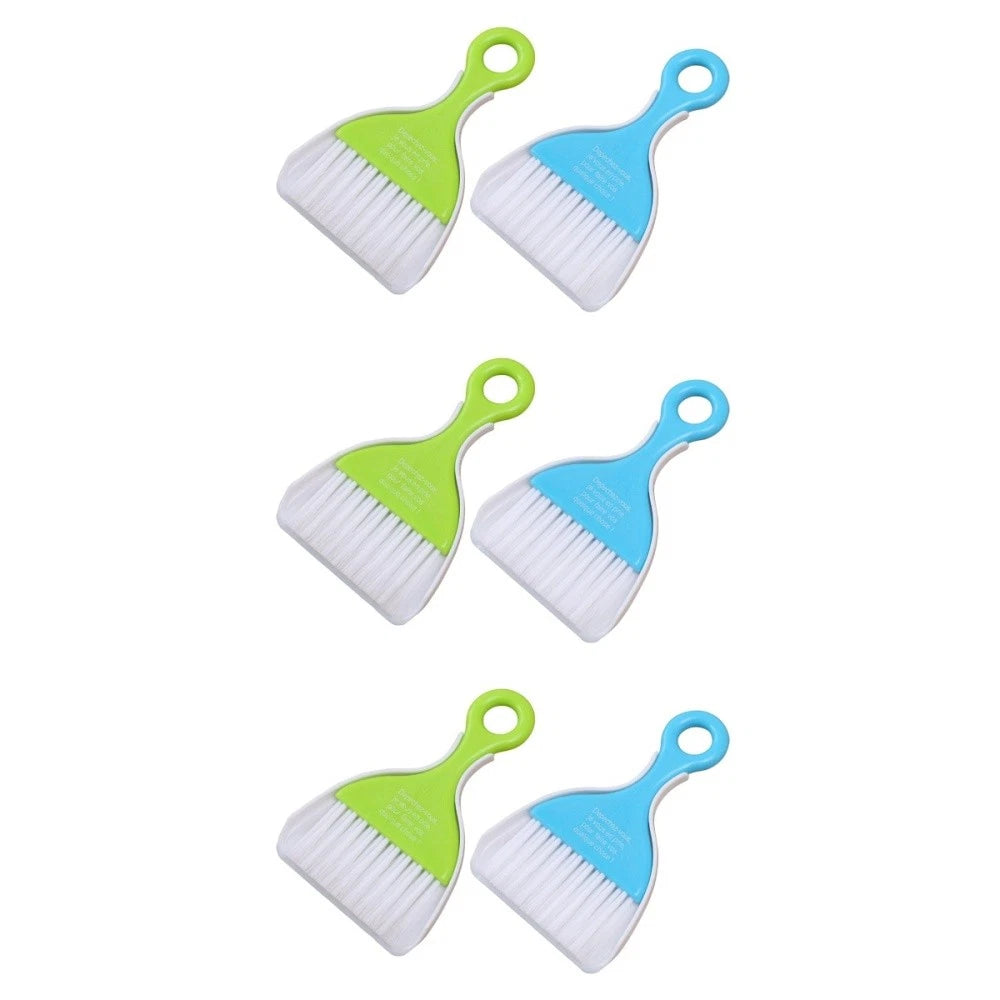 2 Sets Dust Removal Broom Child Small Table Top Dustpan Cleaning