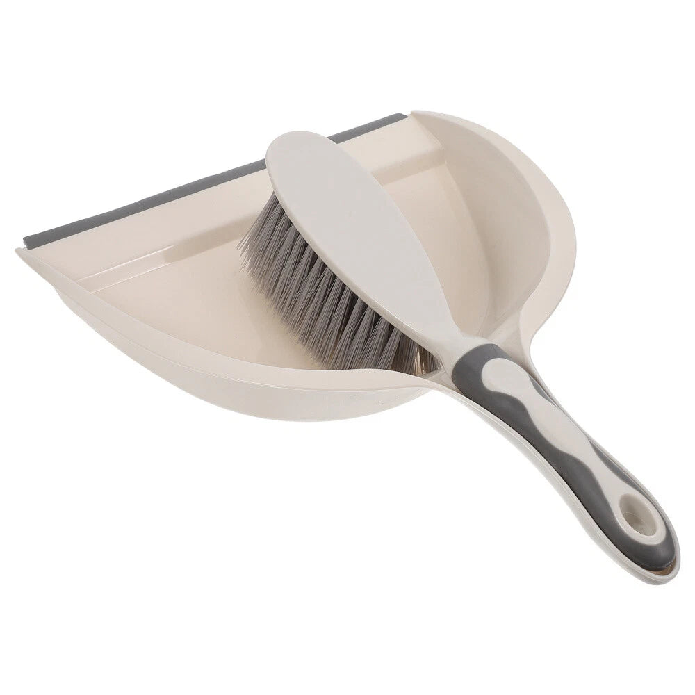 2 Sets Small Broom and Dustpan Set Multi-Functional Compact Dustpan And Brush