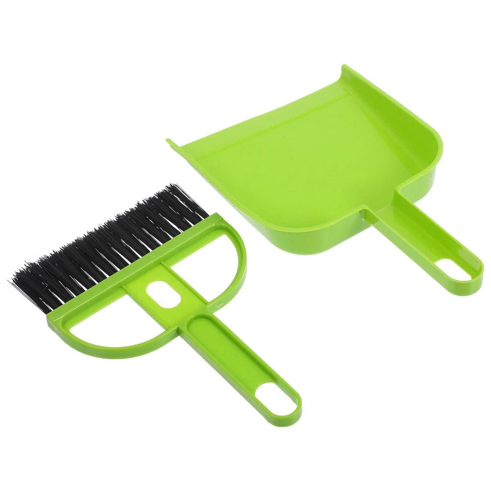 Mini Broom Dustpan Set Child Car Cleaning Brush Interior Toys Gift for Toddlers