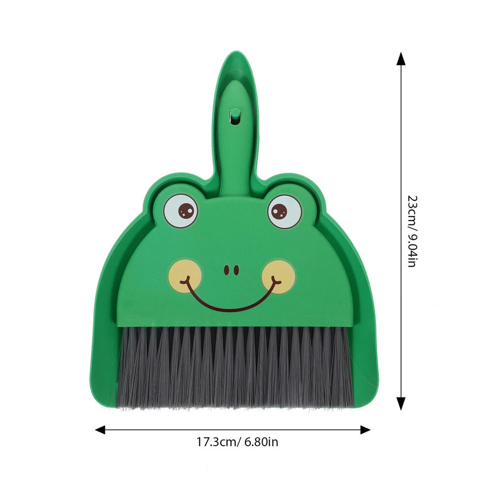 Desktop Cleaning Brush Set Handheld Small Broom with Dustpan Mini
