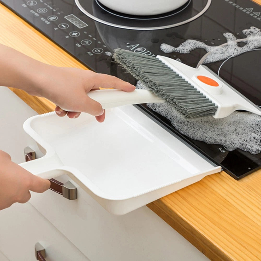 Broom Dustpan Set Child Toddler Mini Brush Cleaning Kit Household