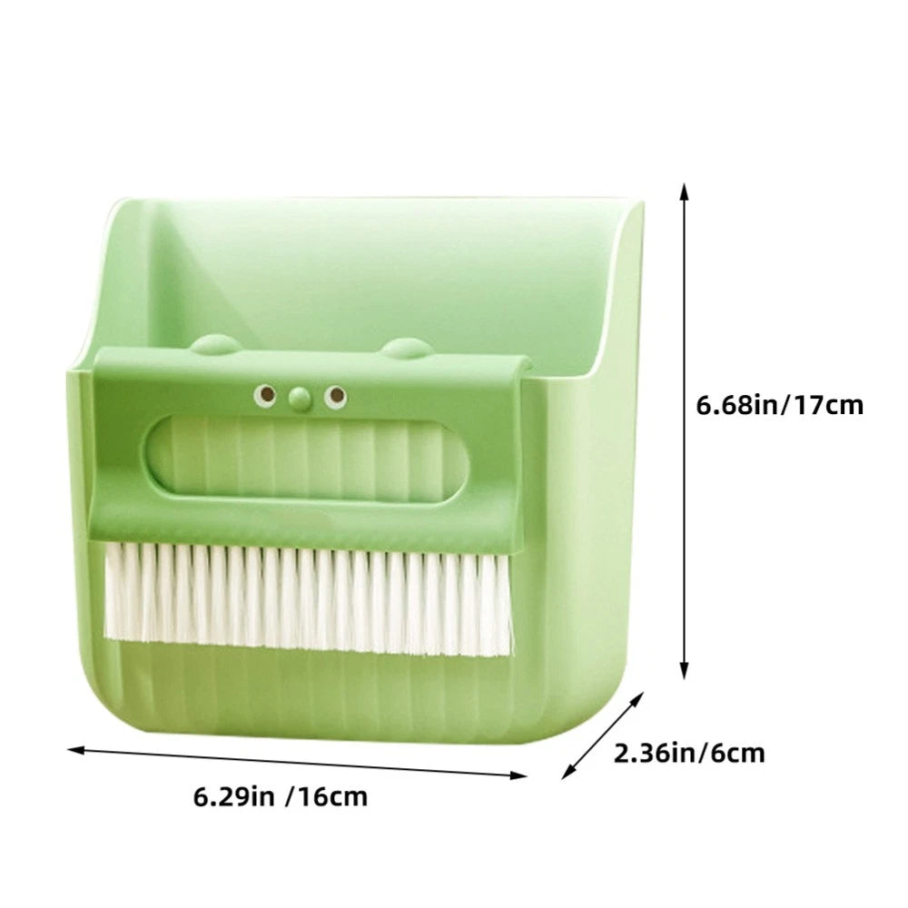 Cleaning Broom Set Counter Top Brush Convenient Mini And Dustpan