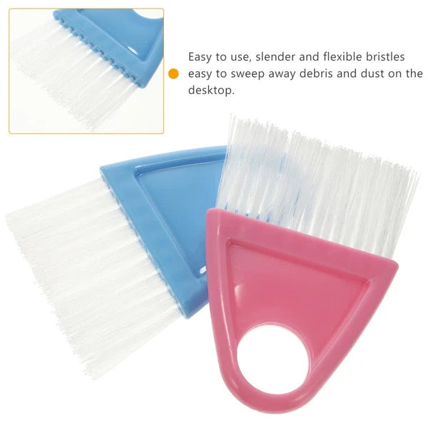 2 Sets Cleaning and Sweeping Dad Desktop Mini Broom with Stand up Dustpan