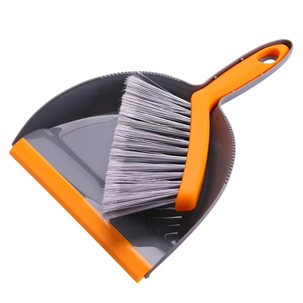 2 Count Mini Broom Set Dust Pan and Brush Sets Handheld Dustpan Cleaning