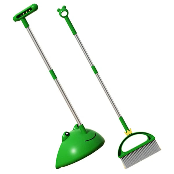 Children's Broom Set Toddler Student Household Sweeper Dustpan and