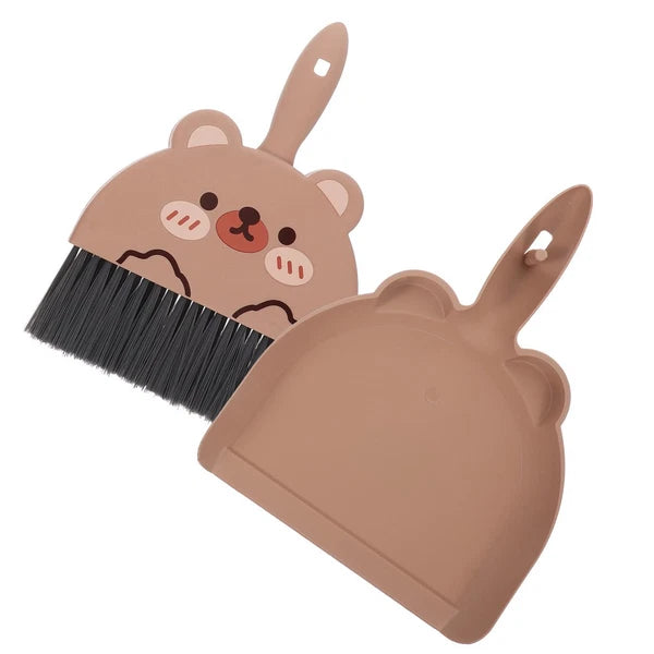Desktop Cleaning Brush Set Handheld Small Broom with Dustpan Multifunctional