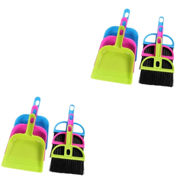 2 Pack Handy Broom Dustpan Set Laptop Cleaning Brush Mini Cleaner