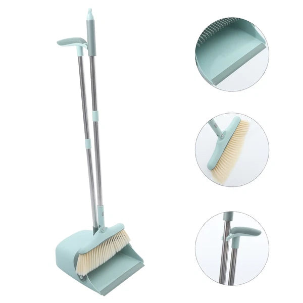 Broom Dustpan Set with Office Household Brooms Home Cleaning Kit