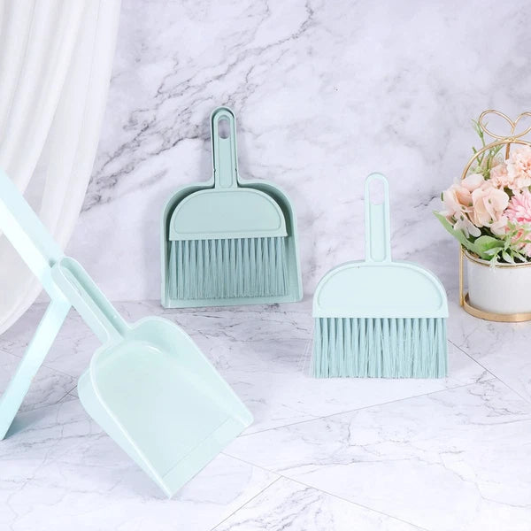 2 Sets Mini Dustpan Broom Small Animal Cage Cleaner Pet Cleaning Supplies