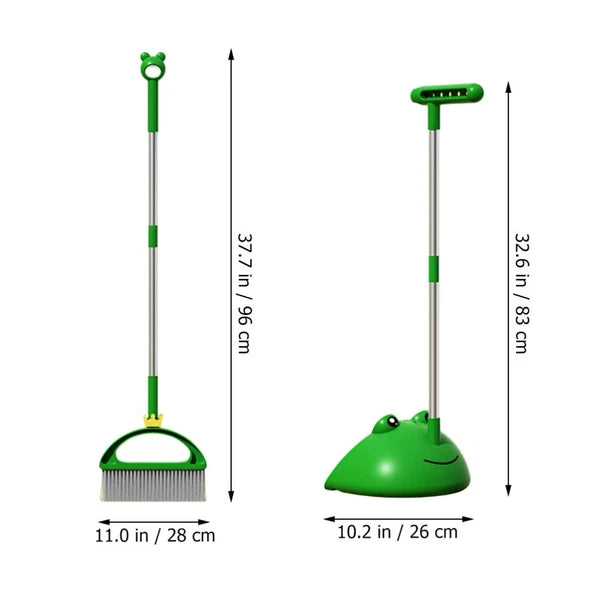 Children's Broom Set Toddler Dustpan Kit Household Cleaning Tools
