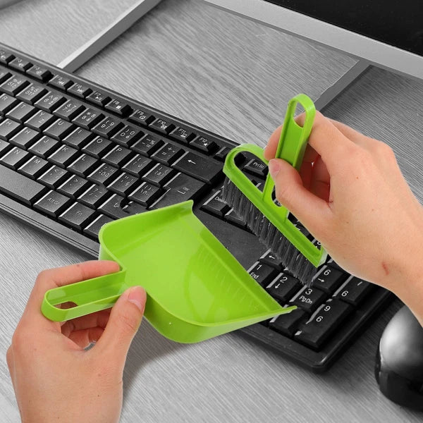 Mini Broom Dustpan Set Child Car Cleaning Brush Interior Toys Gift for Toddlers