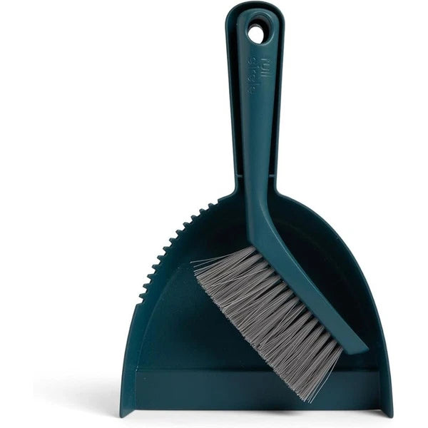 Mini Dustpan Brush Set Compact Broom Ergonomic Recycled Fishing Nets Home Office