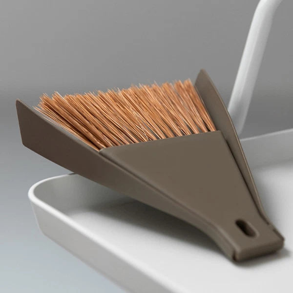 2 Set Preschool Education Broom Small Dustpan Travel Whisk for Car Cleaning