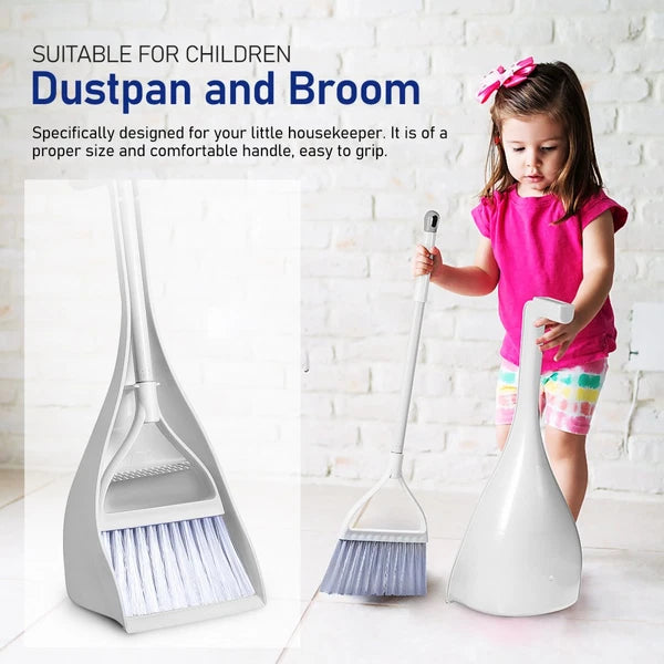 Mini Broom and Dustpan Combination Child Dad Miniature Small Cleaning Brushes