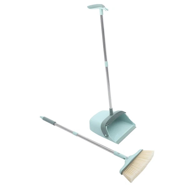 Broom Dustpan Set Office Dusting Brush and Sets Home Cleaning Kit Supplies Dorm