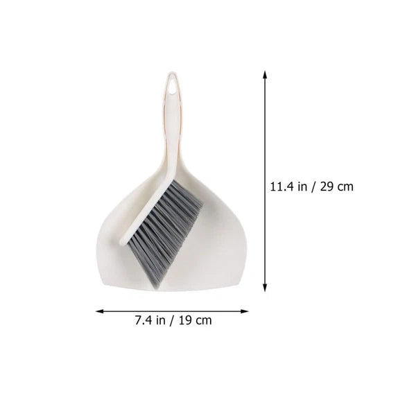 2 Sets Desktop Cleaning Kit Brooms for Sweeping Indoor with Dustpan
