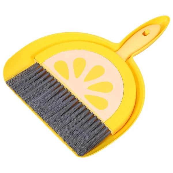 Mini Broom Set Office Brooms for Sweeping Indoor Small and Dustpan