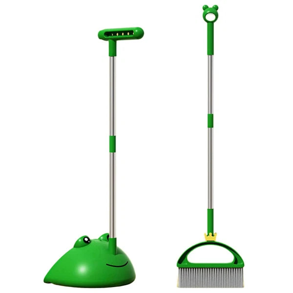 Children's Broom Set Student Home Cleaning Supplies with Dustpan