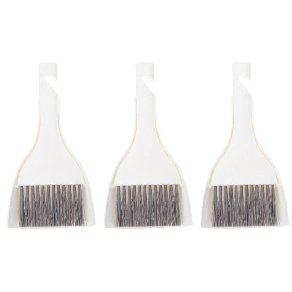 3 Sets Mini Dustpan Broom Desktop Cleaner Cleaning Gadgets