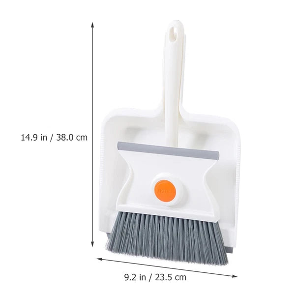 Broom Dustpan Set Child Toddler Mini Brush Cleaning Kit Household
