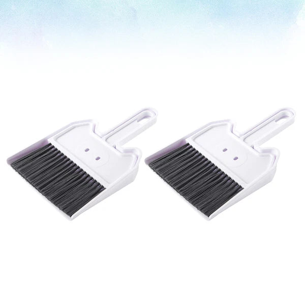 2 Sets Keyboard Cleaning Brush Small Hand Broom And Dustpan Child-
