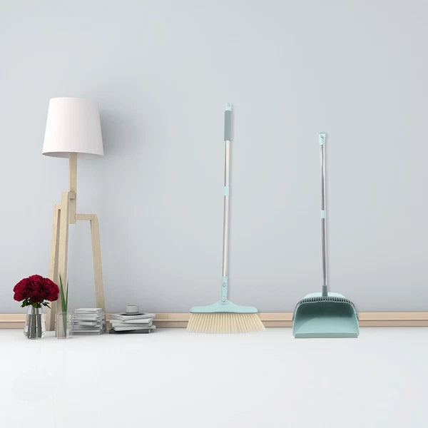 Broom Dustpan Set Office Dusting Brush and Sets Home Cleaning Kit Supplies Dorm