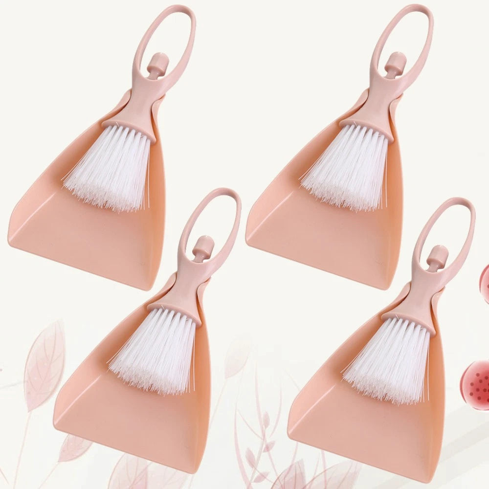 4 Sets Mini Broom Toddler Cleaning Supplies for Housekeeping Household Brooms
