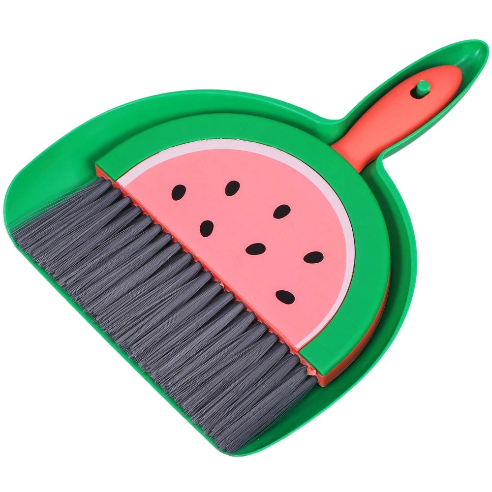 Mini Broom Set Travel Child Desktop Brush Dust Cleaner with Dustpan