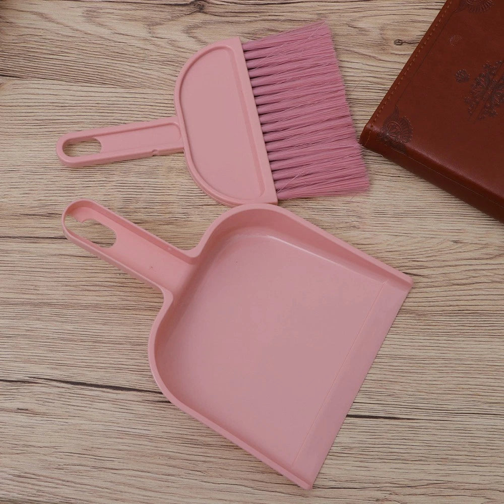 Mini Broom Dustpan Set Small Brush Desktop First Apartment Essentials