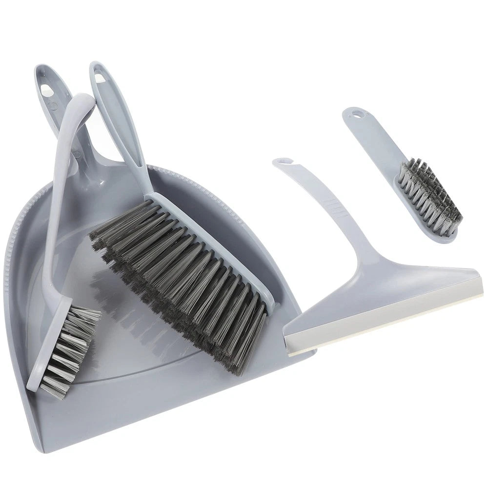 5 Pcs Broom Dustpan Child Mini Table Brush Small Cleaning for Desk
