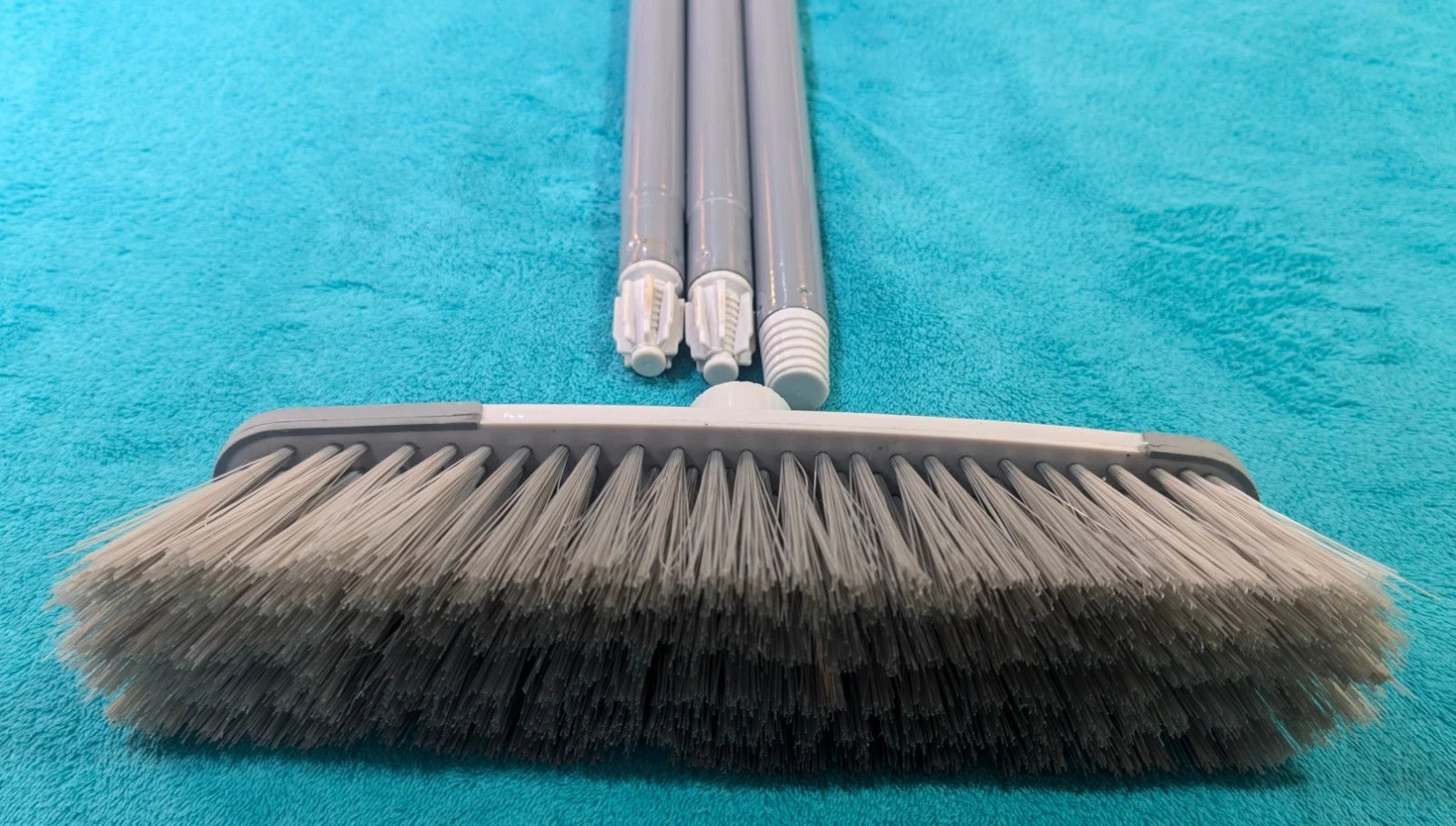 Comprehensive Cleaning Set - Large & Small Brooms, Dustpan, Squeegee & Brushes