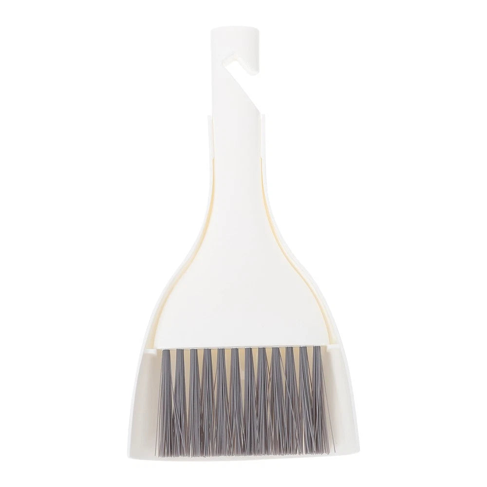 3 Sets Mini Dustpan Broom Table and Brush Small Hand for Cleaning