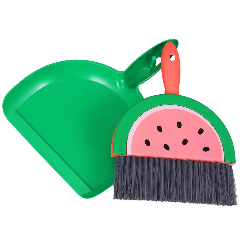 Mini Broom Set Child Desktop Small Dustpan Brooms for Sweeping Indoor