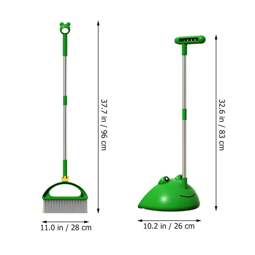 Children's Broom Set Toddler Dustpan Kit Household Cleaning Tools