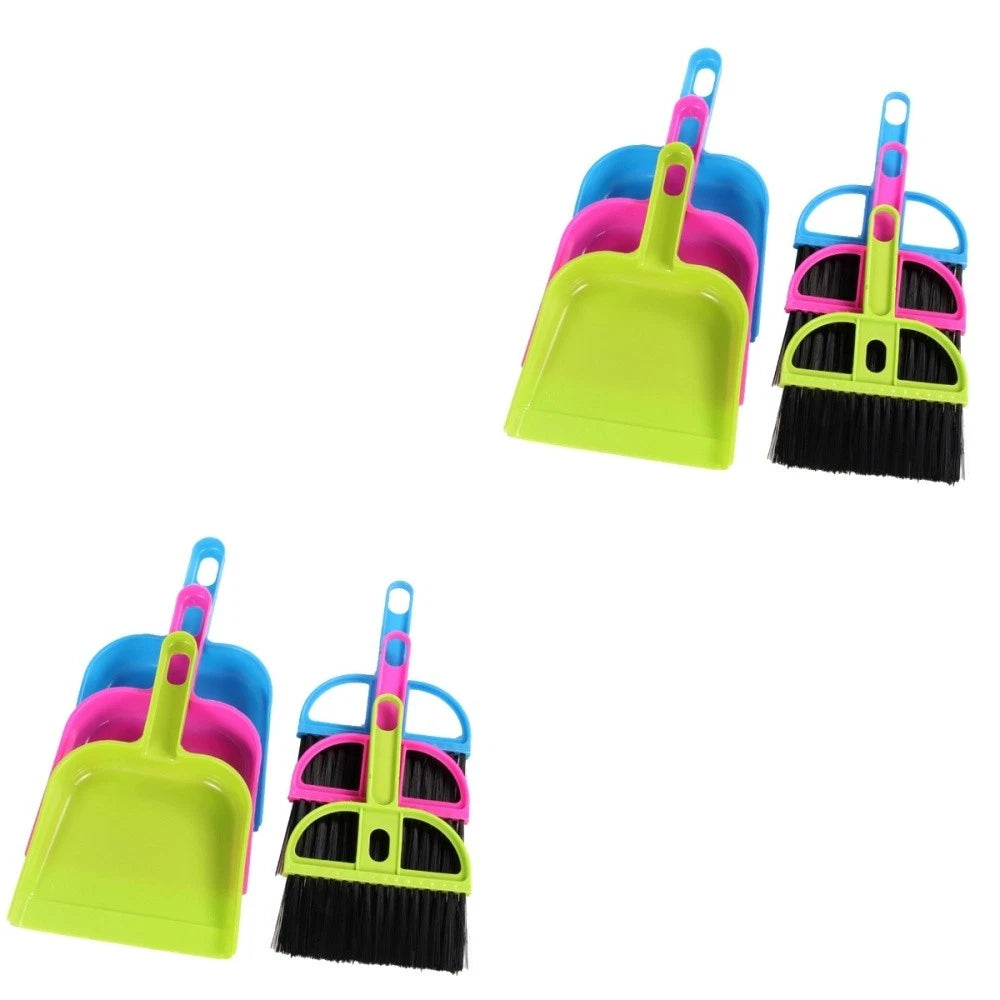 2 Pack Handy Broom Dustpan Set Laptop Cleaning Brush Mini Cleaner