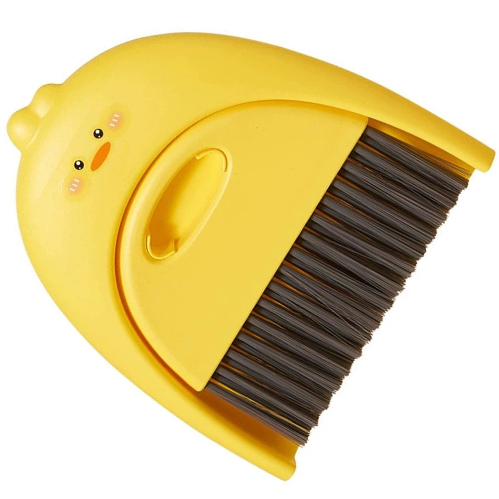 Mini Dustpan Set Baby Child Small and Brush Keyboard Sweeping Countertop